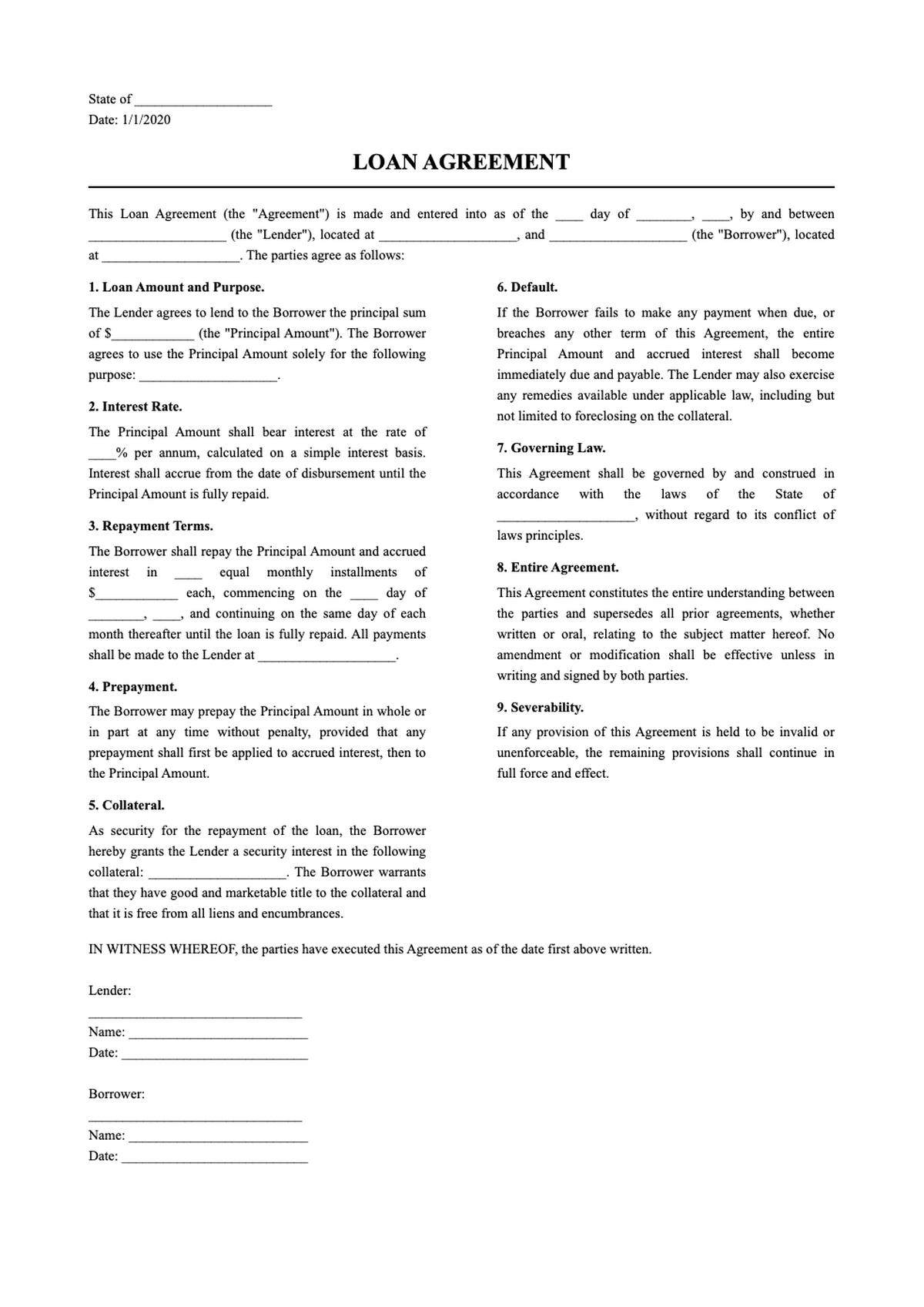Legal document sample form with placeholder text and preview watermark_variant_1